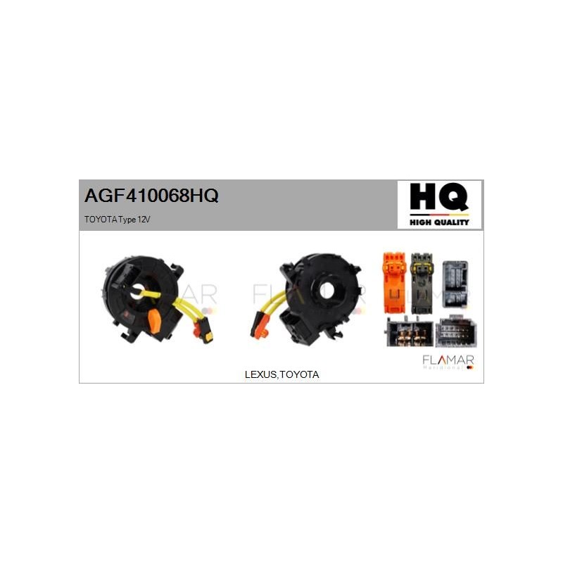 FLAMAR AGF410068HQ Muelle espiral, airbag - 1