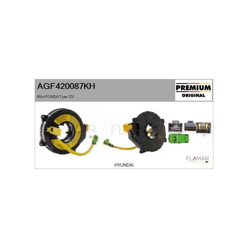FLAMAR AGF420087KH Muelle espiral, airbag - 1