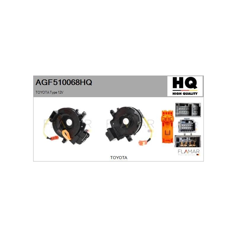 FLAMAR AGF510068HQ Muelle espiral, airbag - 1