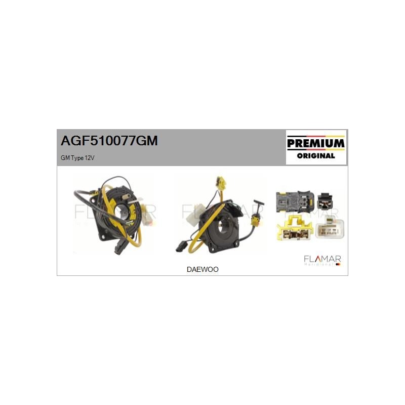 FLAMAR AGF510077GM Muelle espiral, airbag - 1