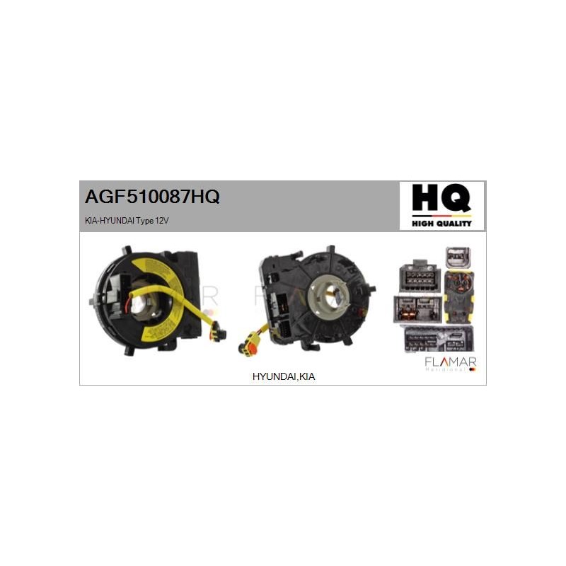 FLAMAR AGF510087HQ Muelle espiral, airbag - 1