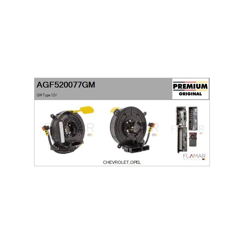FLAMAR AGF520077GM Muelle espiral, airbag - 1