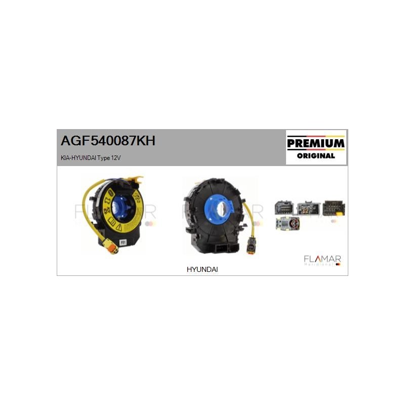 FLAMAR AGF540087KH Muelle espiral, airbag - 1