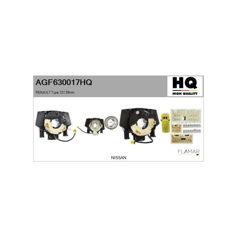 FLAMAR AGF630017HQ Muelle espiral, airbag - 1