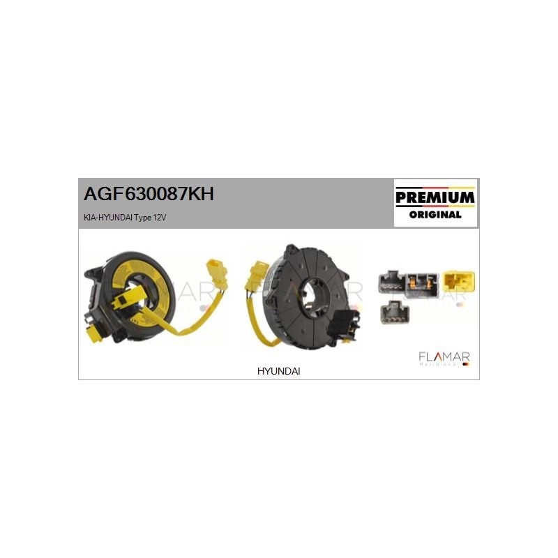 FLAMAR AGF630087KH Muelle espiral, airbag - 1