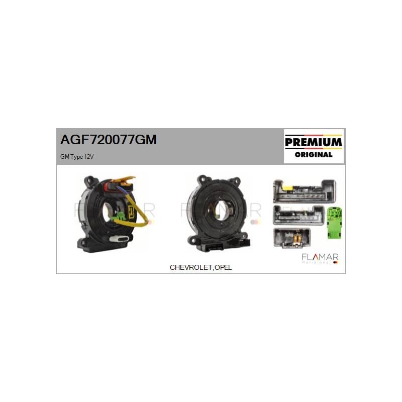 FLAMAR AGF720077GM Muelle espiral, airbag - 1