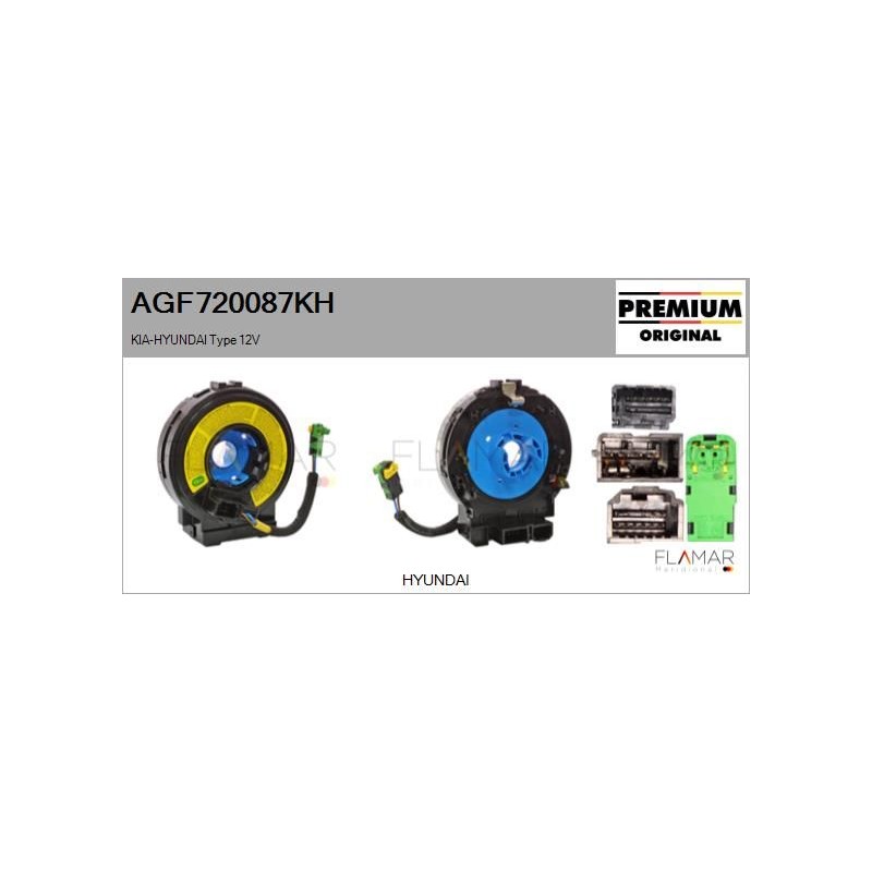 FLAMAR AGF720087KH Muelle espiral, airbag - 1