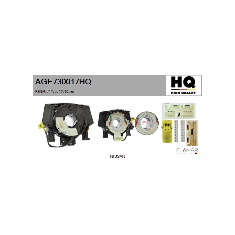 FLAMAR AGF730017HQ Muelle espiral, airbag - 1
