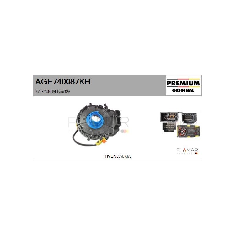 FLAMAR AGF740087KH Muelle espiral, airbag - 1