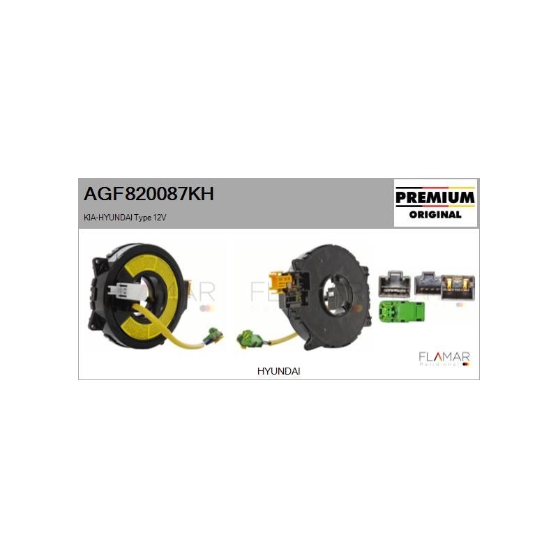 FLAMAR AGF820087KH Muelle espiral, airbag - 1