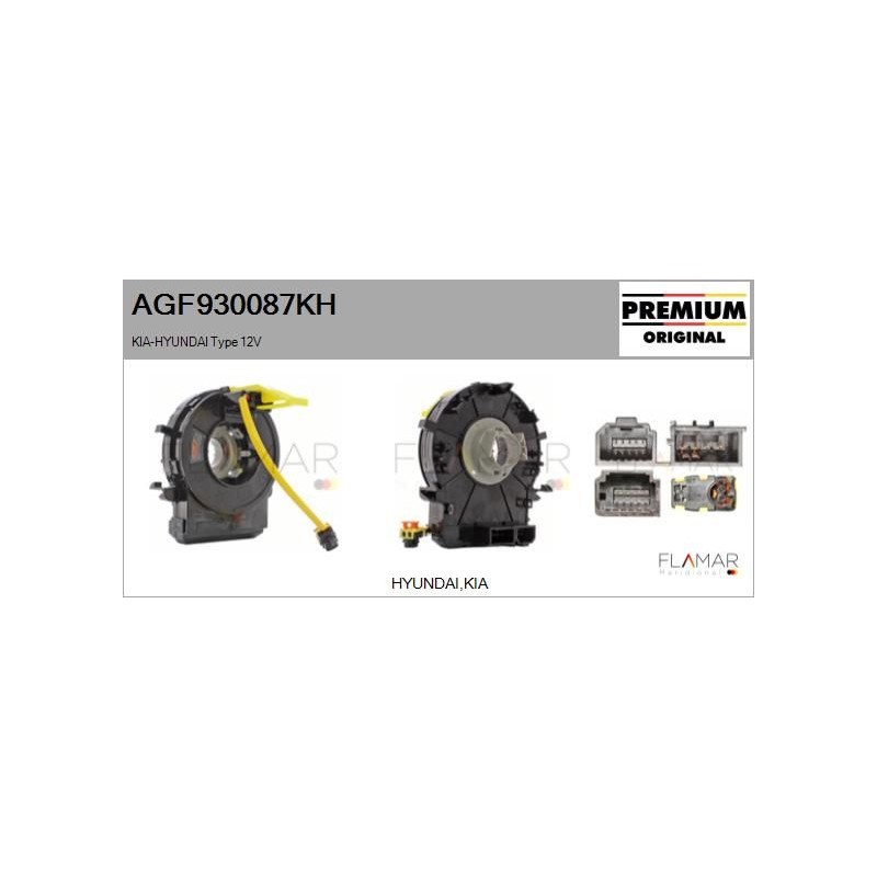 FLAMAR AGF930087KH Muelle espiral, airbag - 1