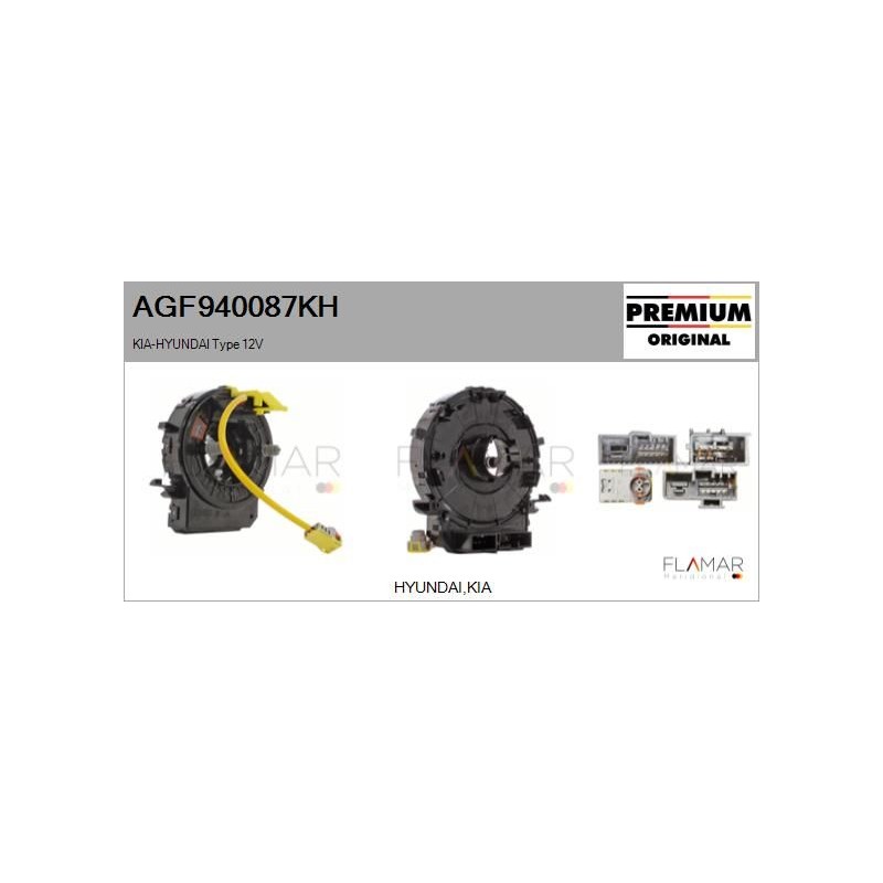 FLAMAR AGF940087KH Muelle espiral, airbag - 1