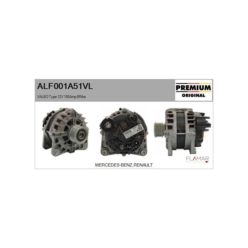 FLAMAR ALF001A51VL Alternador - 1