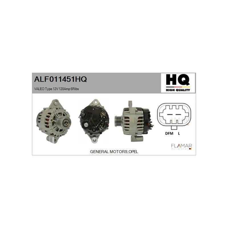FLAMAR ALF011451HQ Alternador - 1