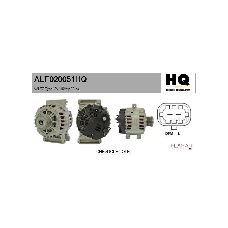FLAMAR ALF020051HQ Alternador - 1