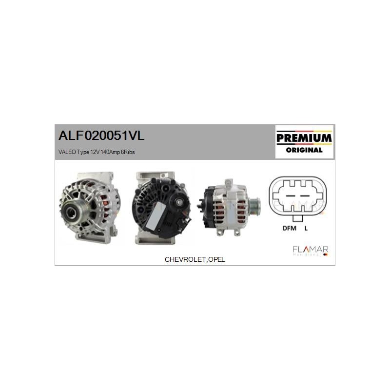 FLAMAR ALF020051VL Alternador - 1