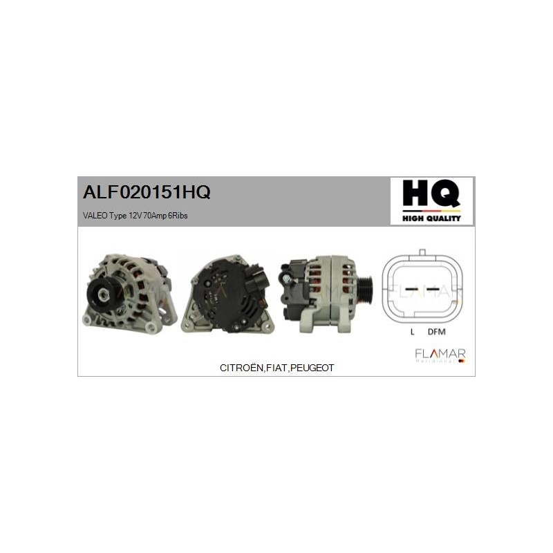 FLAMAR ALF020151HQ Alternador - 1