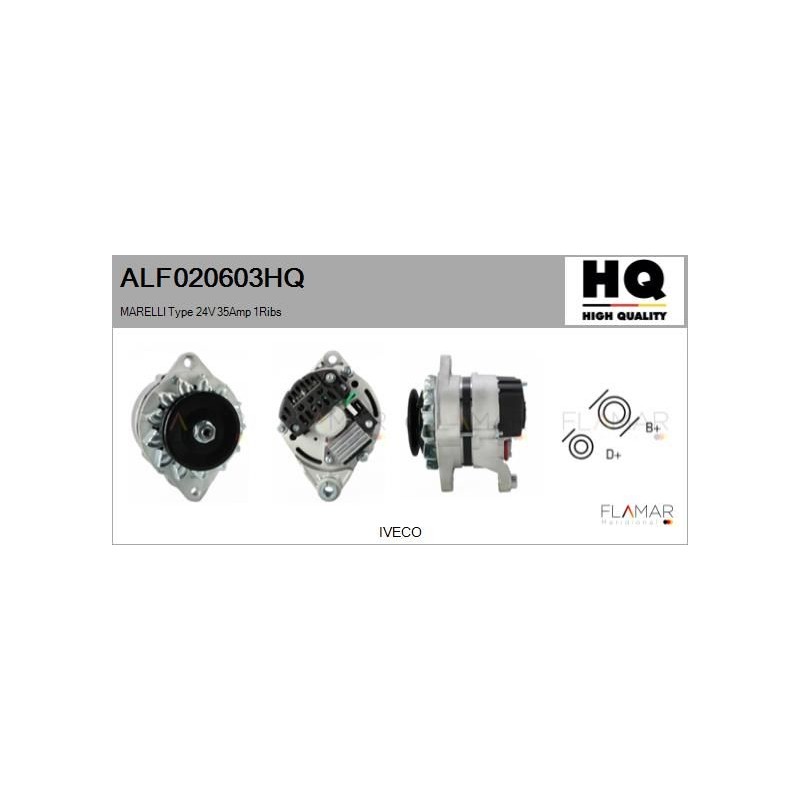 FLAMAR ALF020603HQ Alternador - 1