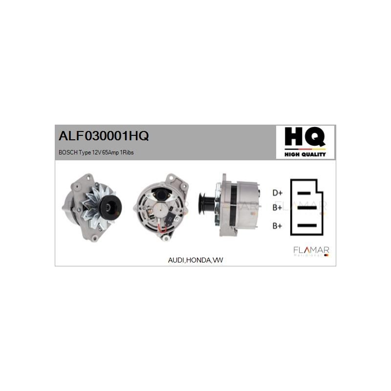 FLAMAR ALF030001HQ Alternador - 1