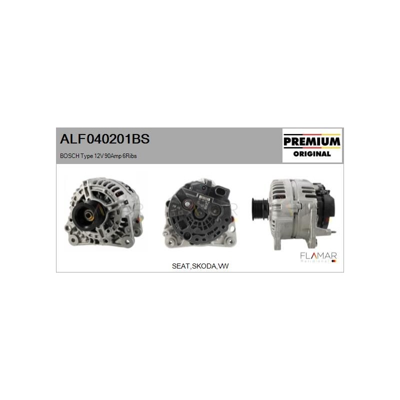 FLAMAR ALF040201BS Alternador - 1
