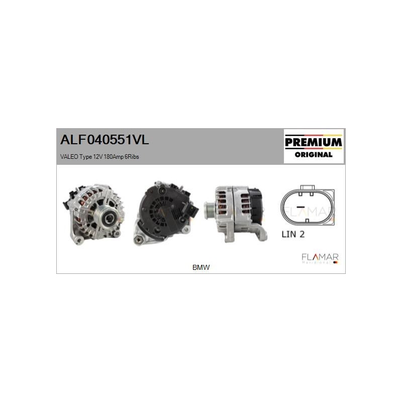 FLAMAR ALF040551VL Alternador - 1