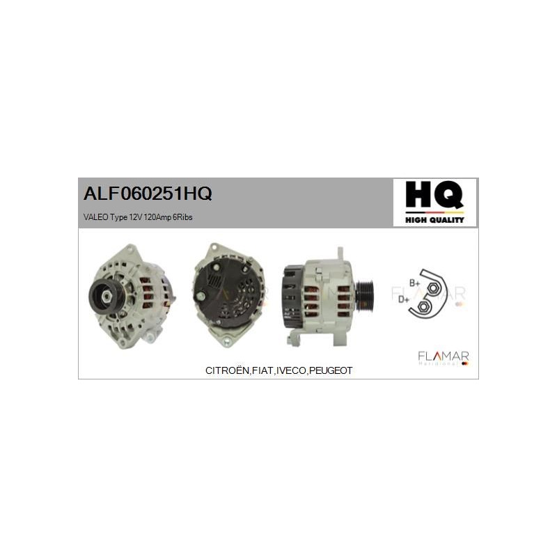 FLAMAR ALF060251HQ Alternador - 1
