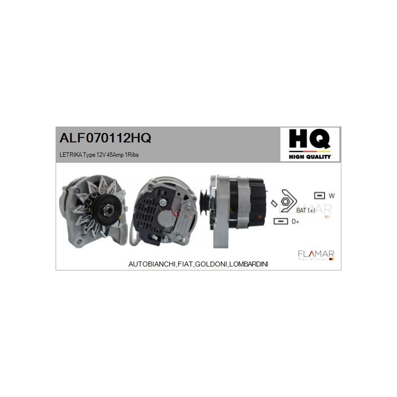 FLAMAR ALF070112HQ Alternador - 1