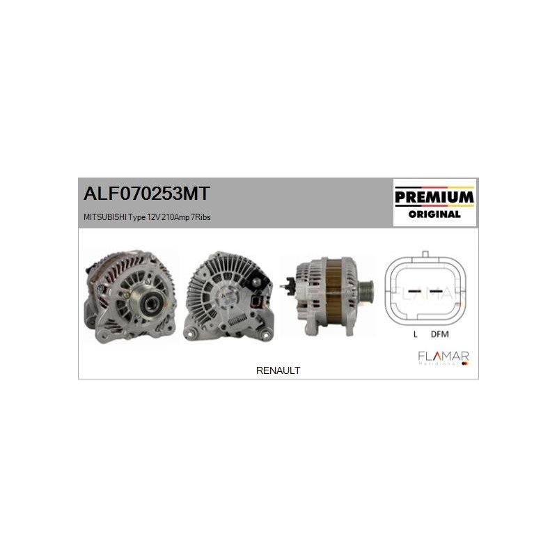 FLAMAR ALF070253MT Alternador - 1