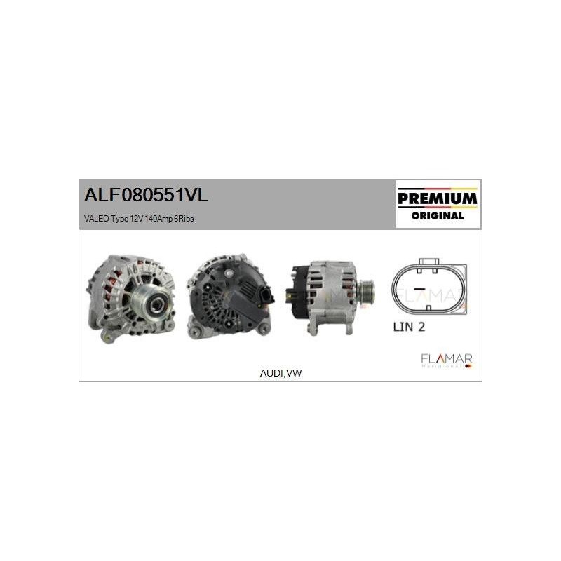 FLAMAR ALF080551VL Alternador - 1