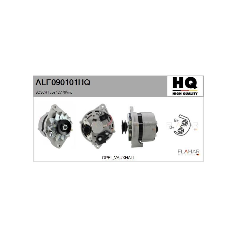 FLAMAR ALF090101HQ Alternador - 1