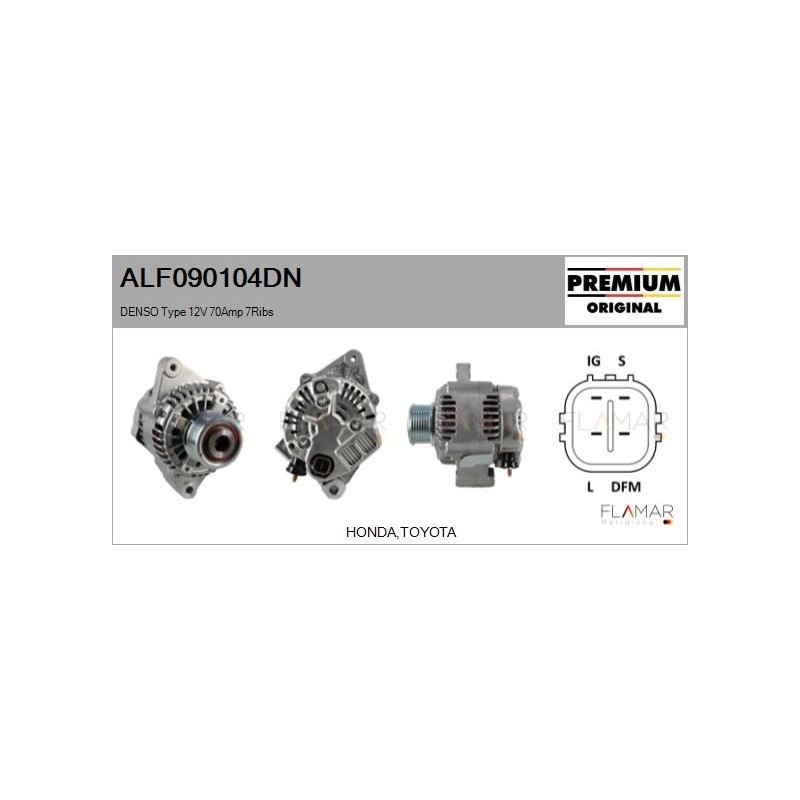 FLAMAR ALF090104DN Alternador - 1