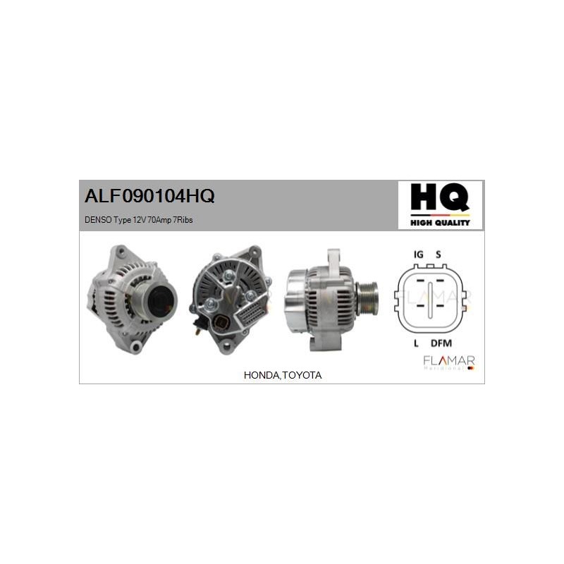 FLAMAR ALF090104HQ Alternador - 1