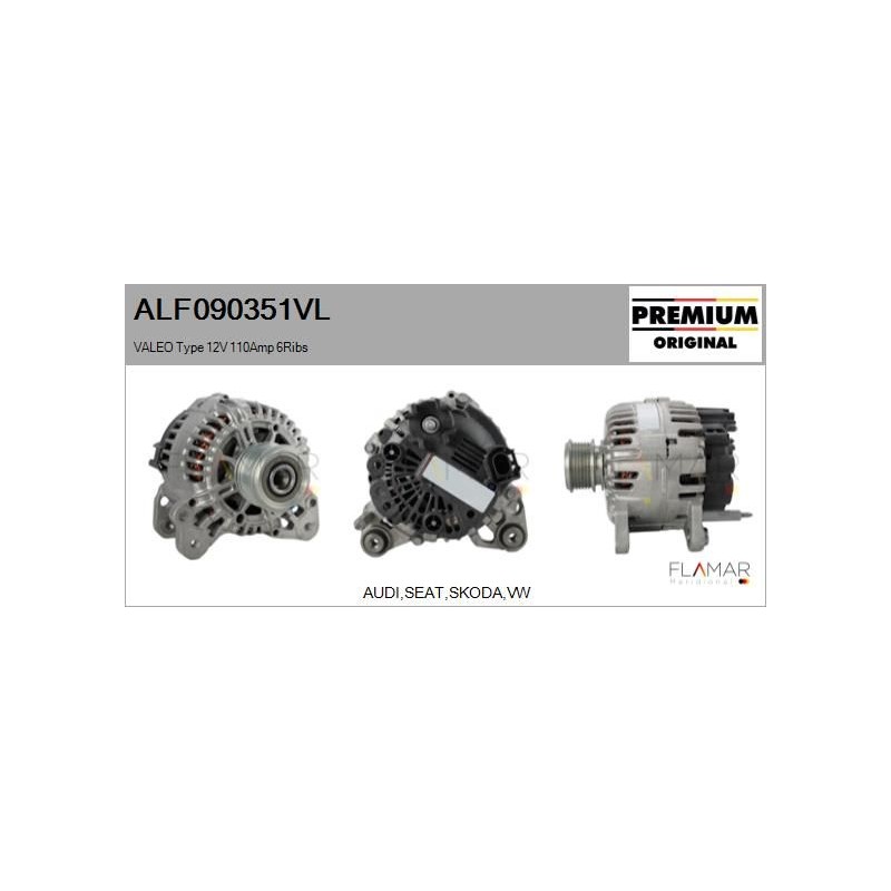 FLAMAR ALF090351VL Alternador - 1