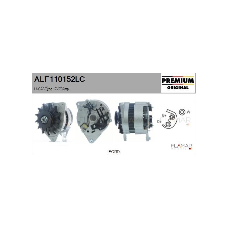 FLAMAR ALF110152LC Alternador - 1