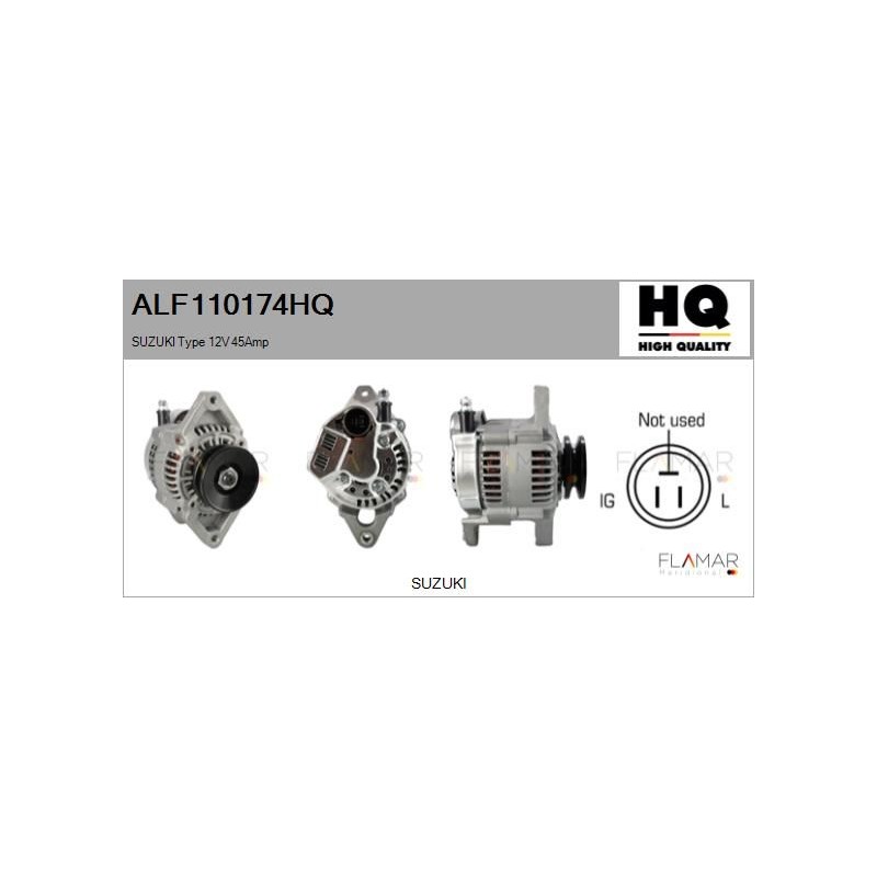 FLAMAR ALF110174HQ Alternador - 1