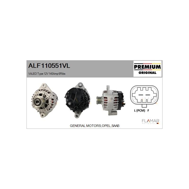 FLAMAR ALF110551VL Alternador - 1