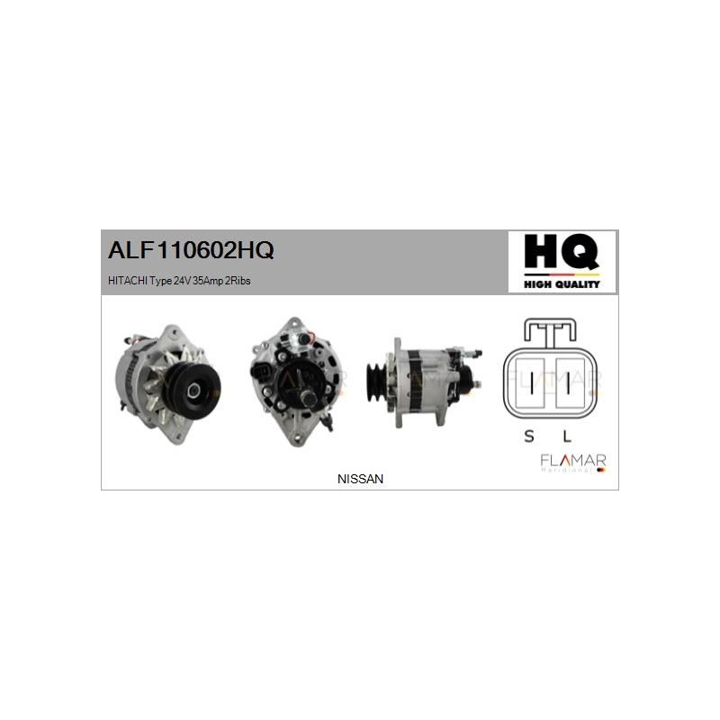 FLAMAR ALF110602HQ Alternador - 1