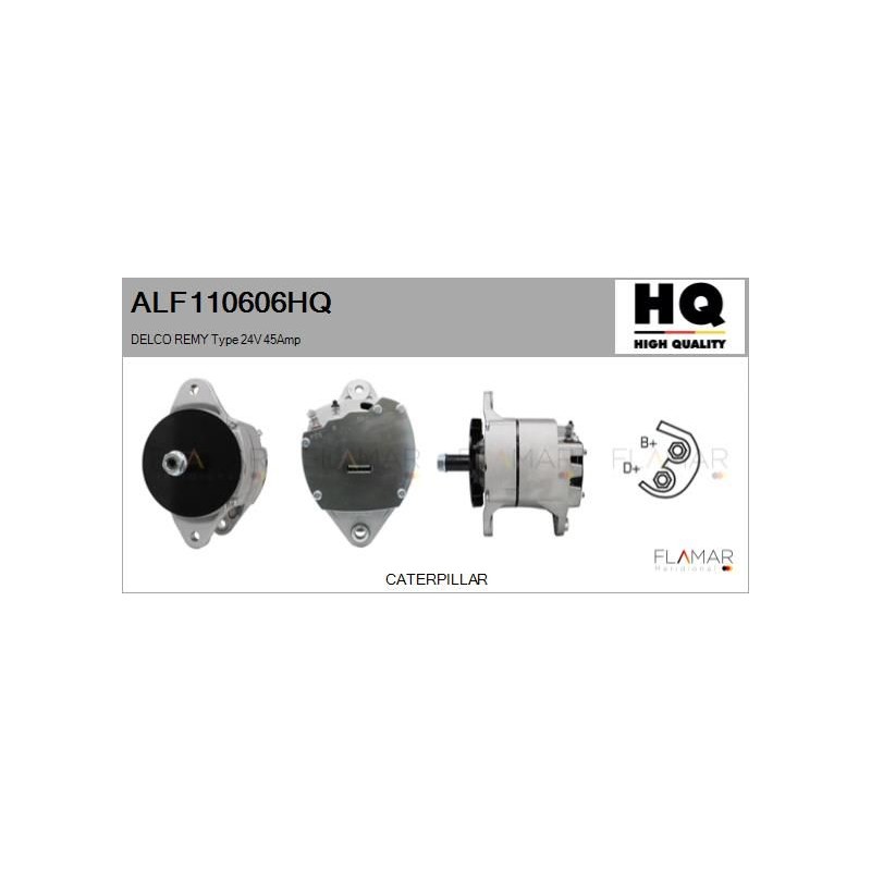 FLAMAR ALF110606HQ Alternador - 1