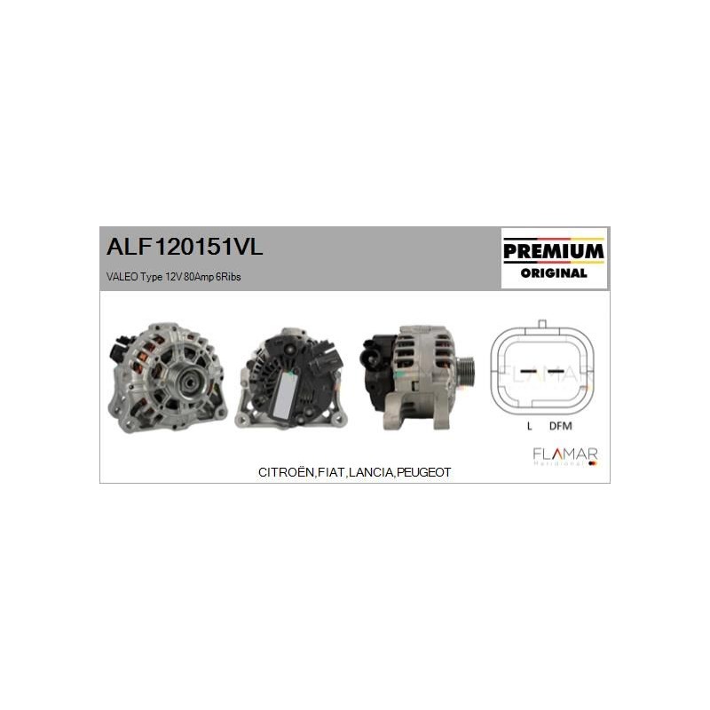 FLAMAR ALF120151VL Alternador - 1