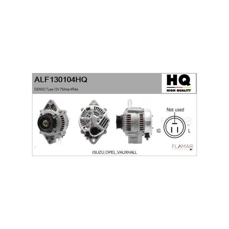 FLAMAR ALF130104HQ Alternador - 1