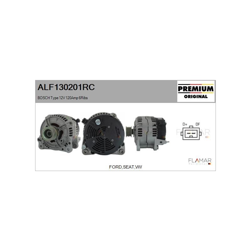 FLAMAR ALF130201RC Alternador - 1