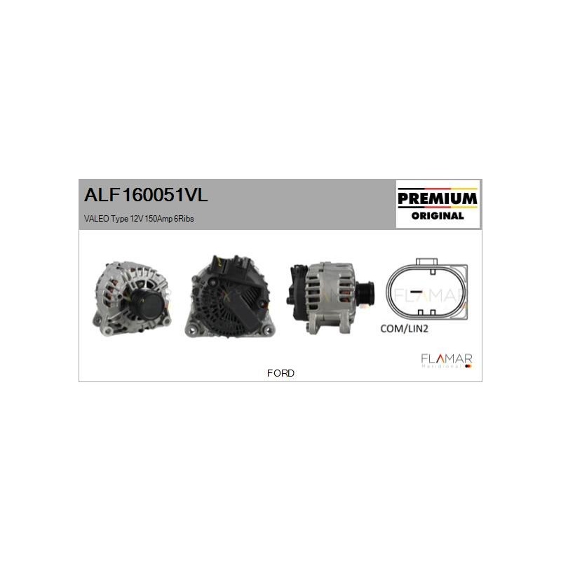 FLAMAR ALF160051VL Alternador - 1
