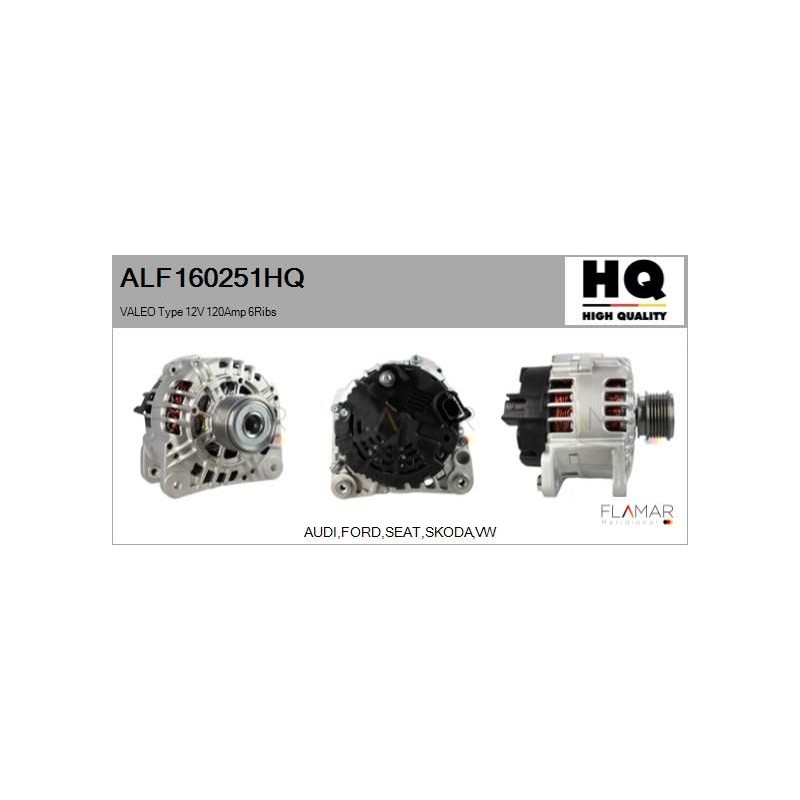 FLAMAR ALF160251HQ Alternador - 1