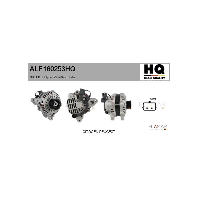 FLAMAR ALF160253HQ Alternador - 1