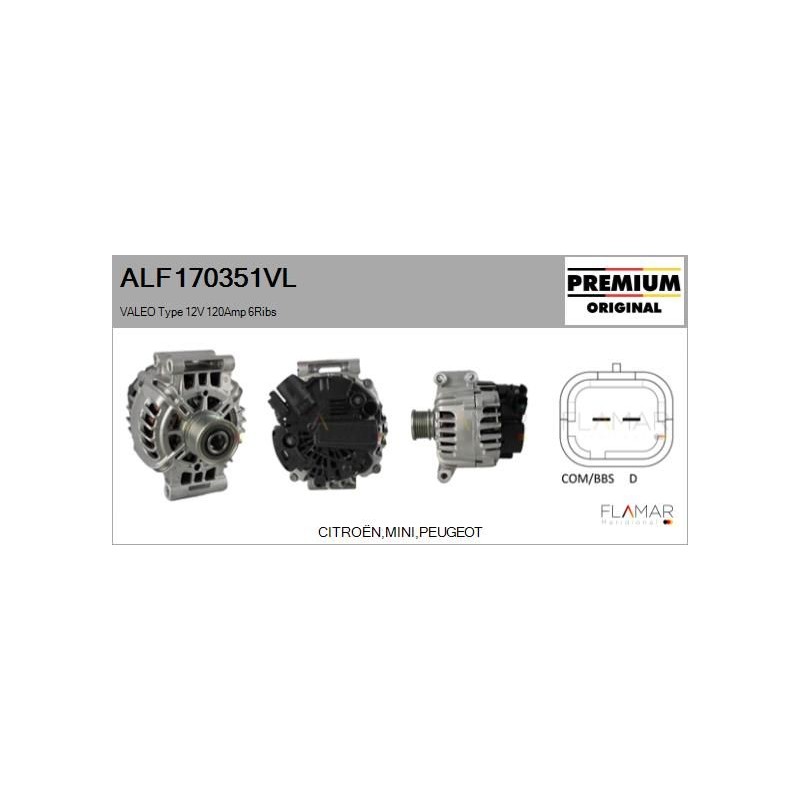 FLAMAR ALF170351VL Alternador - 1