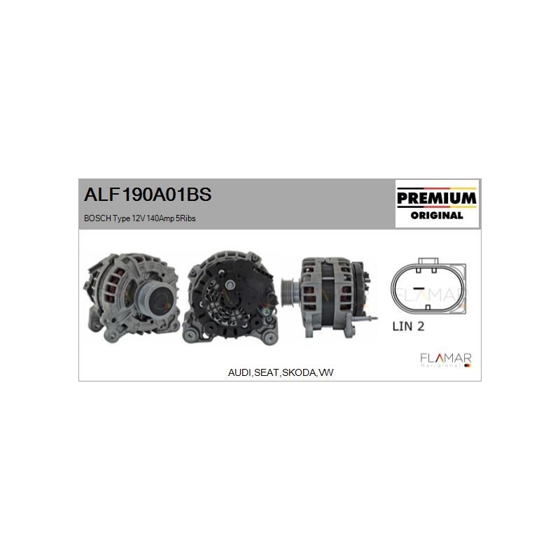 FLAMAR ALF190A01BS Alternador - 1