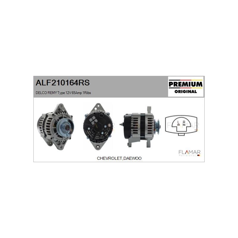 FLAMAR ALF210164RS Alternador - 1
