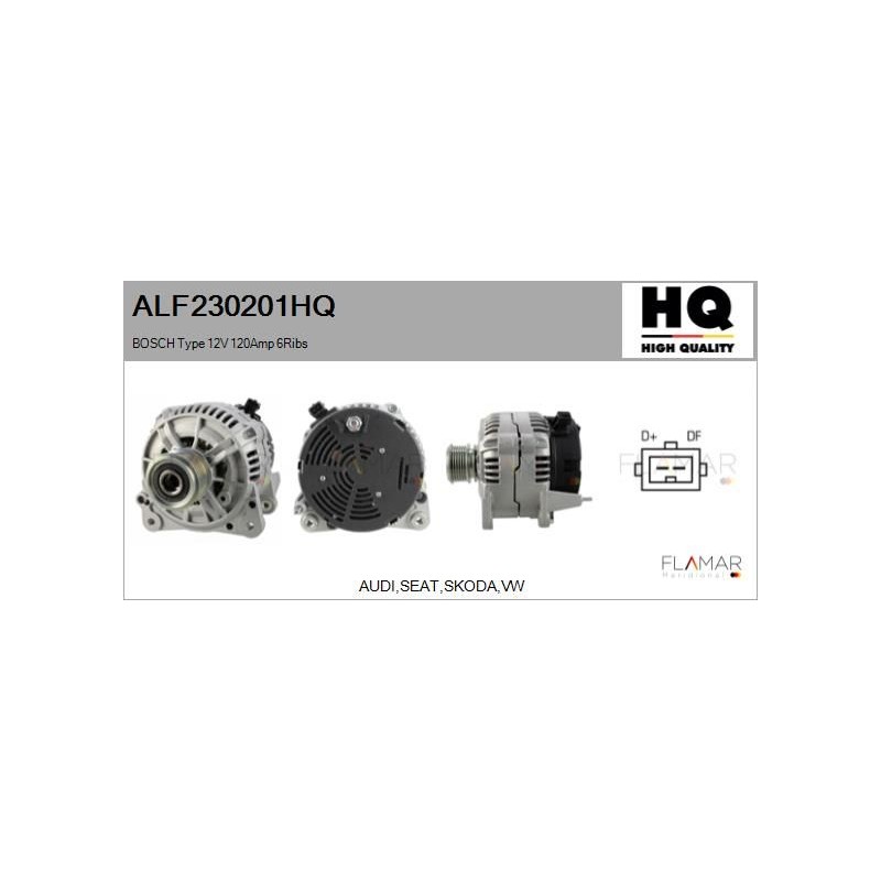 FLAMAR ALF230201HQ Alternador - 1