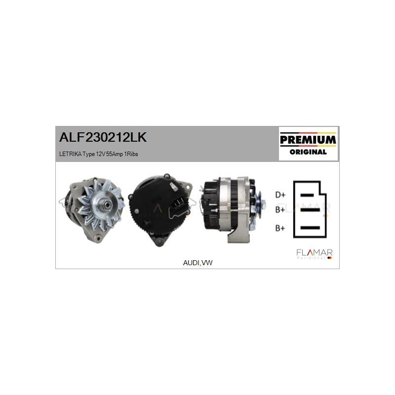 FLAMAR ALF230212LK Alternador - 1