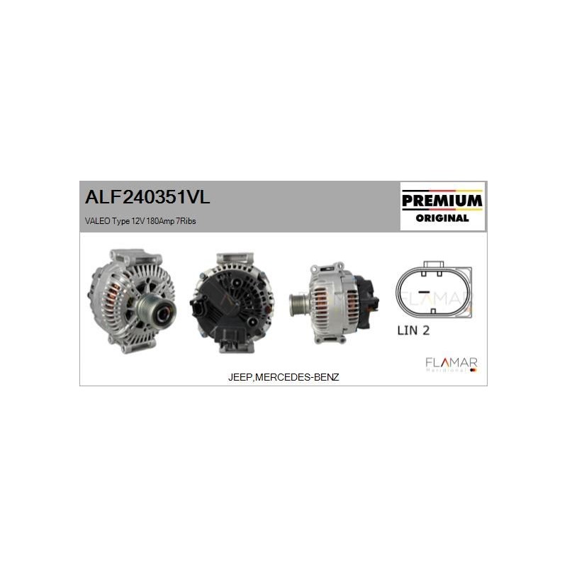 FLAMAR ALF240351VL Alternador - 1